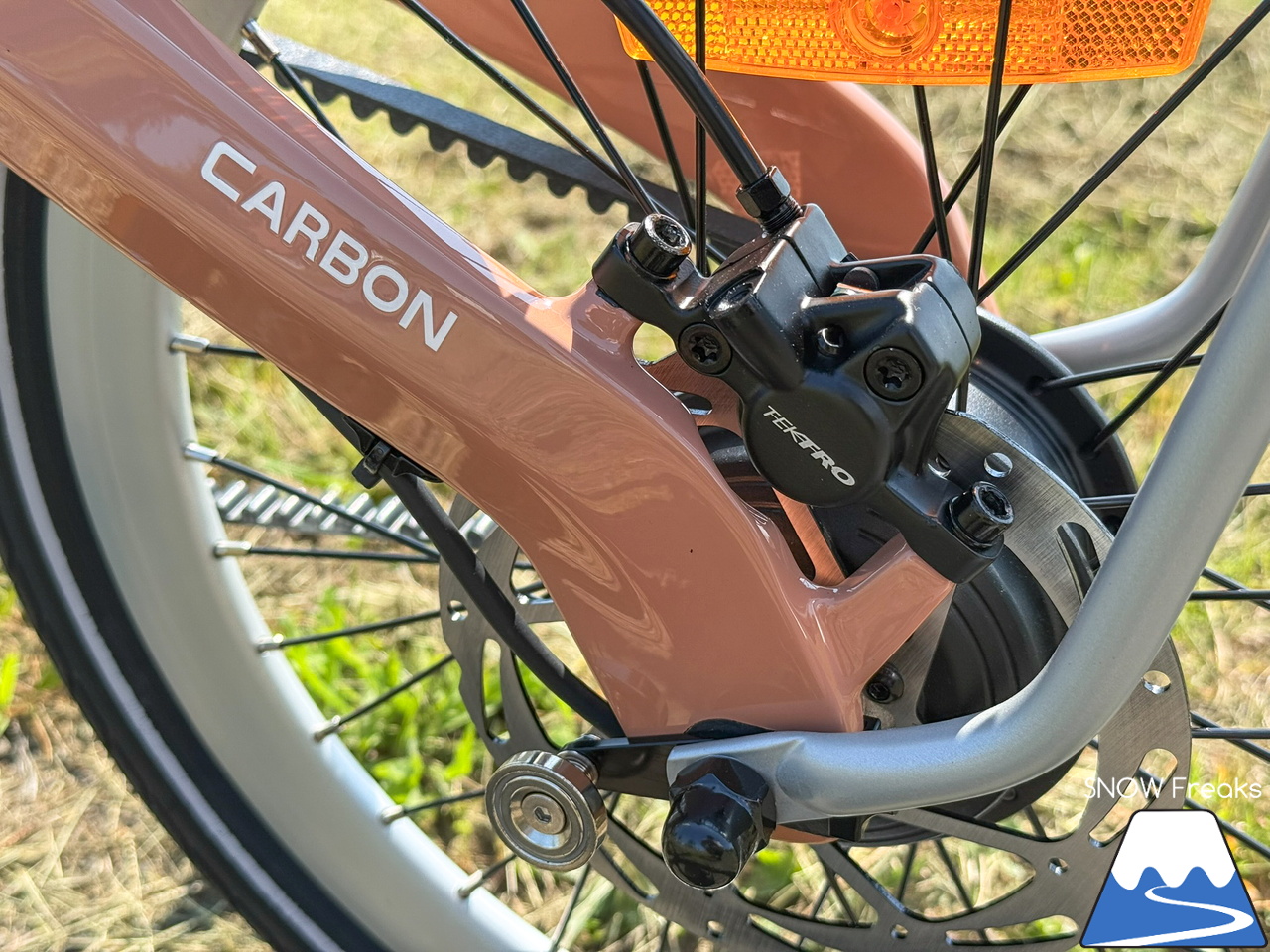 電動アシスト自転車『ADO Air Carbon』に乗って、札幌近郊をのんびりサイクリング♪